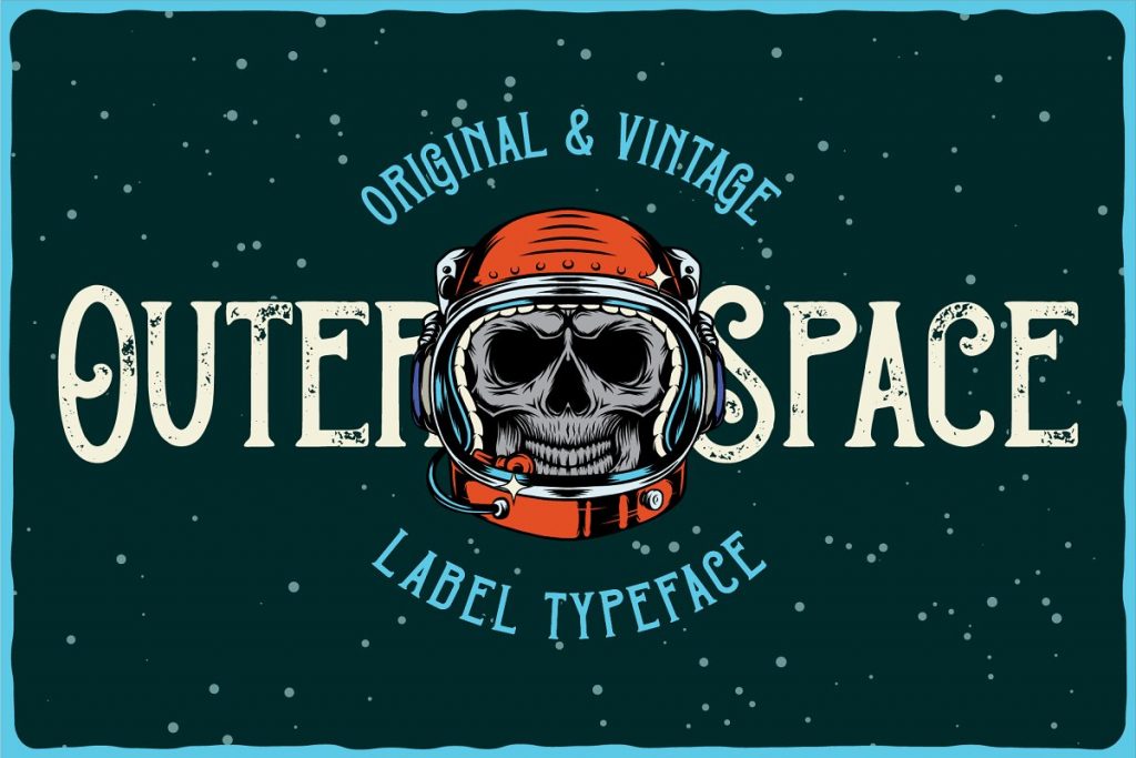 Outer Space Font Family Free Download 4 - Post