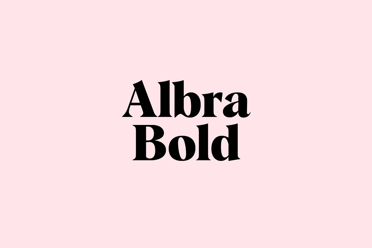 Albra Bold Font Free Download