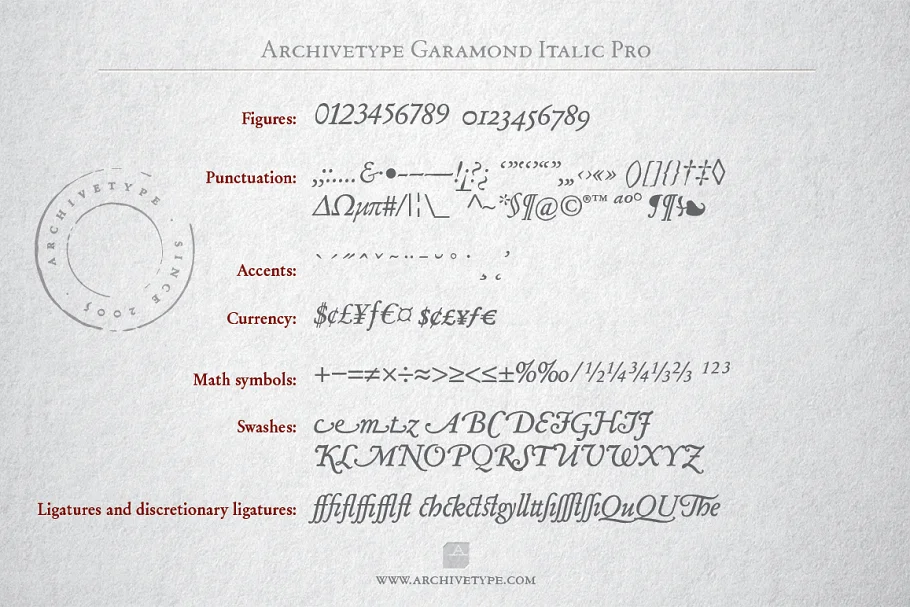 archive garamond italic 5 - Post