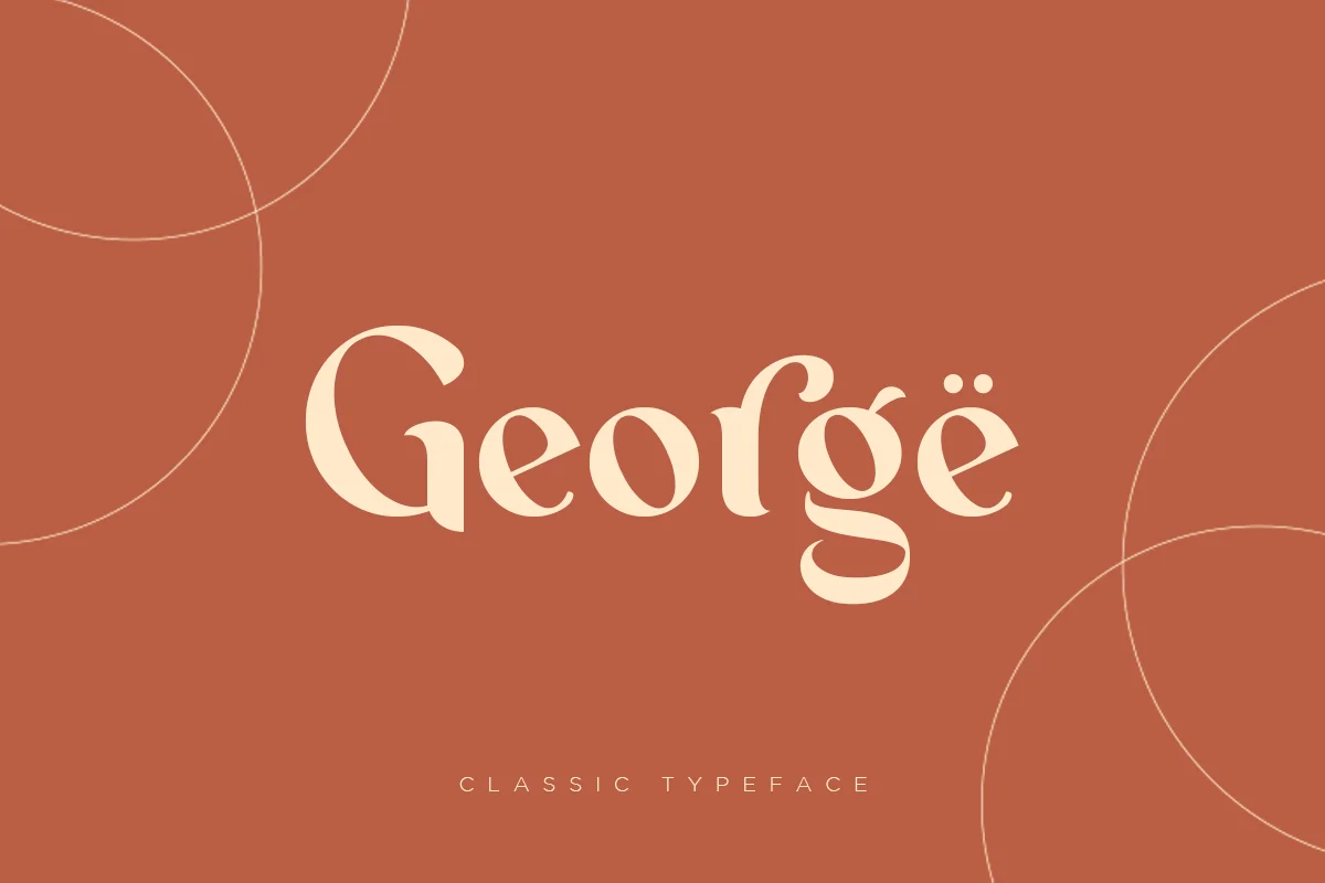 George Classic Typeface Font