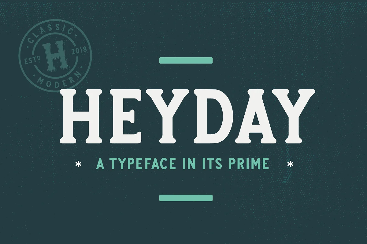 Heyday Font