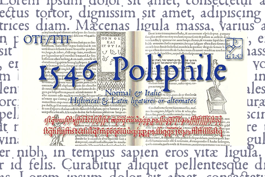 1546 Poliphile Font