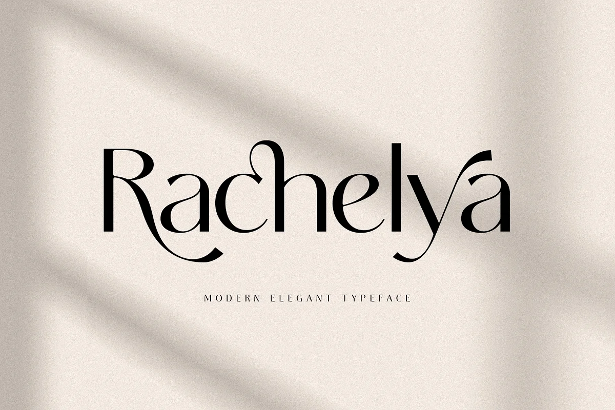 Modern Elegant Typeface Font